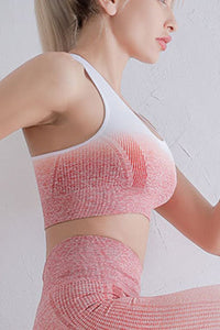 Thumbnail for Gradient Racerback Sports Bra - T - 4 COLORS -