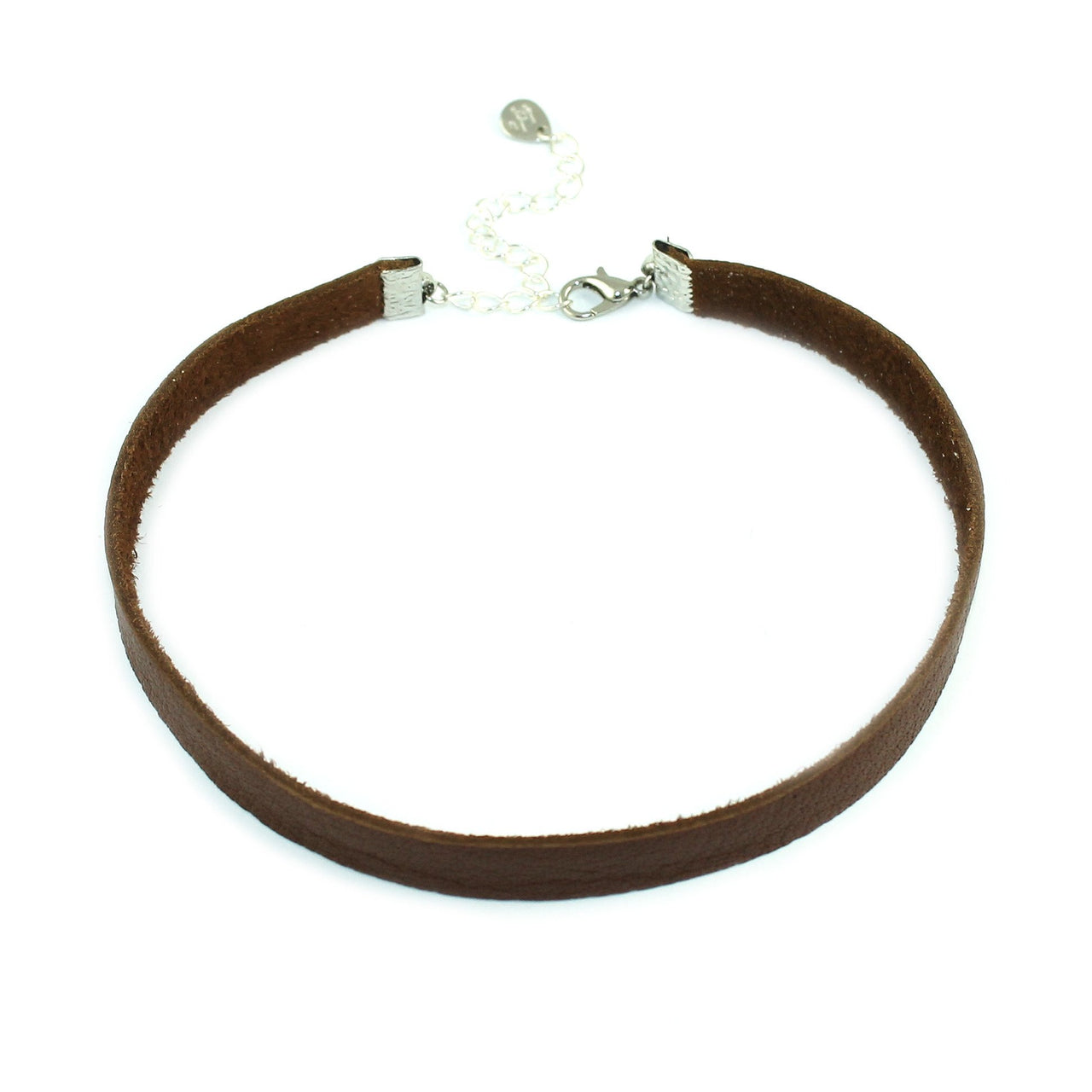 KRISTIN PERRY - Genuine Leather Choker Necklace - 3 COLORS -