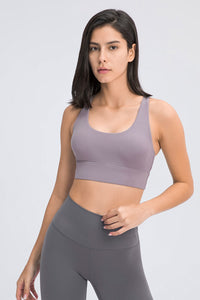 Thumbnail for Eight Strap Sports Bra - T - 4 COLORS -