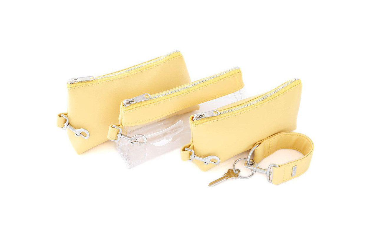 Keyper - Sunshine Vegan Leather 4 PC WRISTLET SET - 2 OPTIONS -