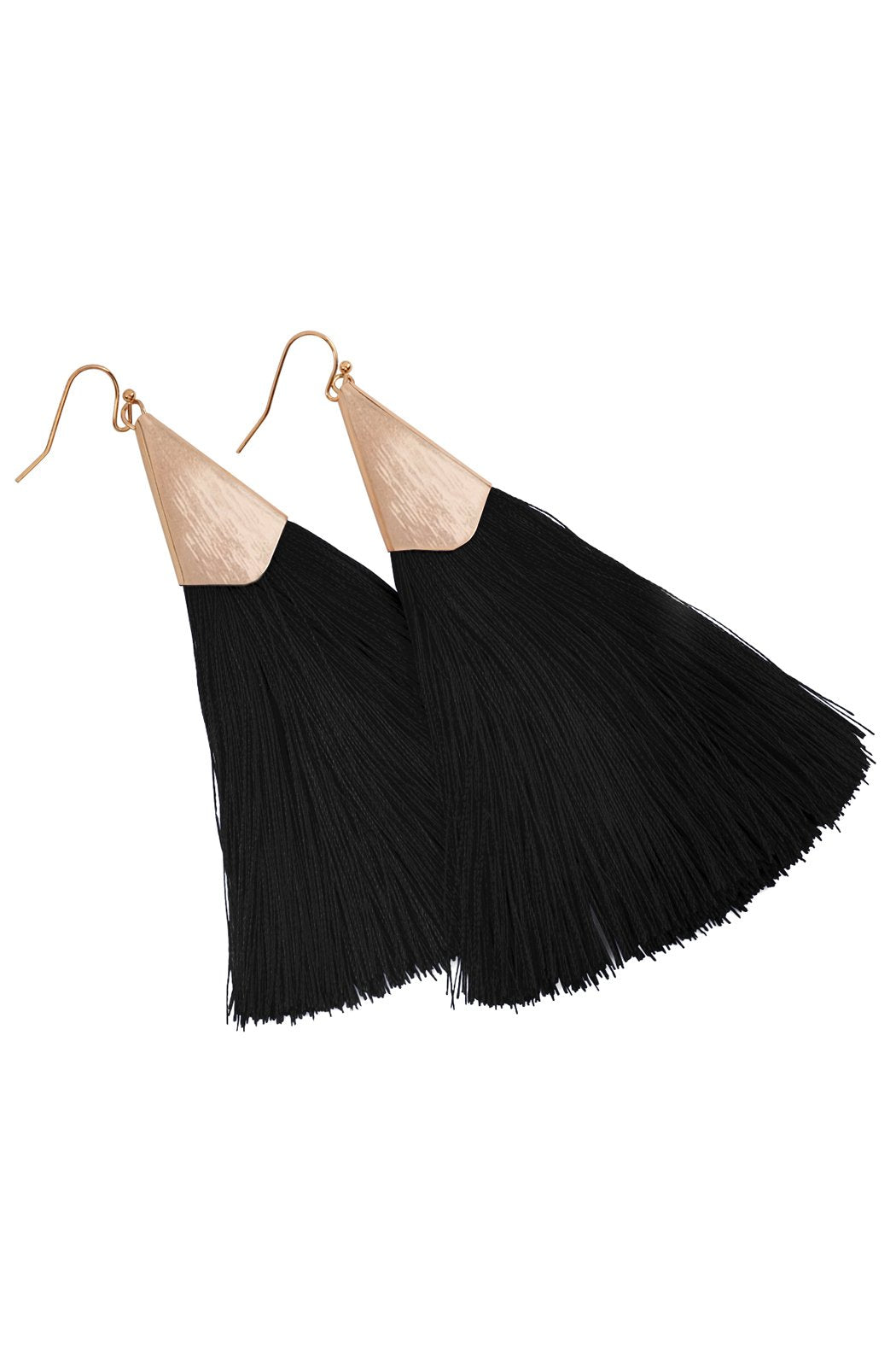 Large Tassel Earrings - 10 COLORS -