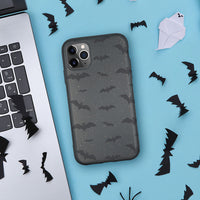 Thumbnail for MMORE - Bats Halloween Biodegradable Phone Case - FITS 20 IPHONES - FIND YOURS! - Black -