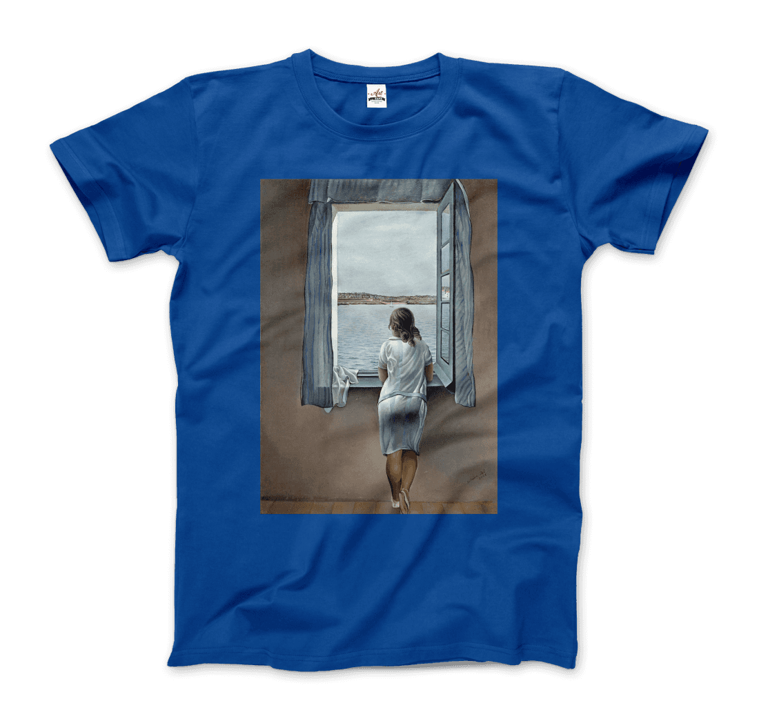 Salvador Dali - Young Woman at a Window Artwork T-Shirt Men/Women - 6 COLORS -