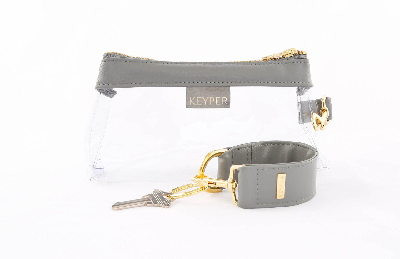 Keyper - Cool Grey SIGNATURE 2-Piece KEYPIT Set • Wristlet - 6 OPTIONS -