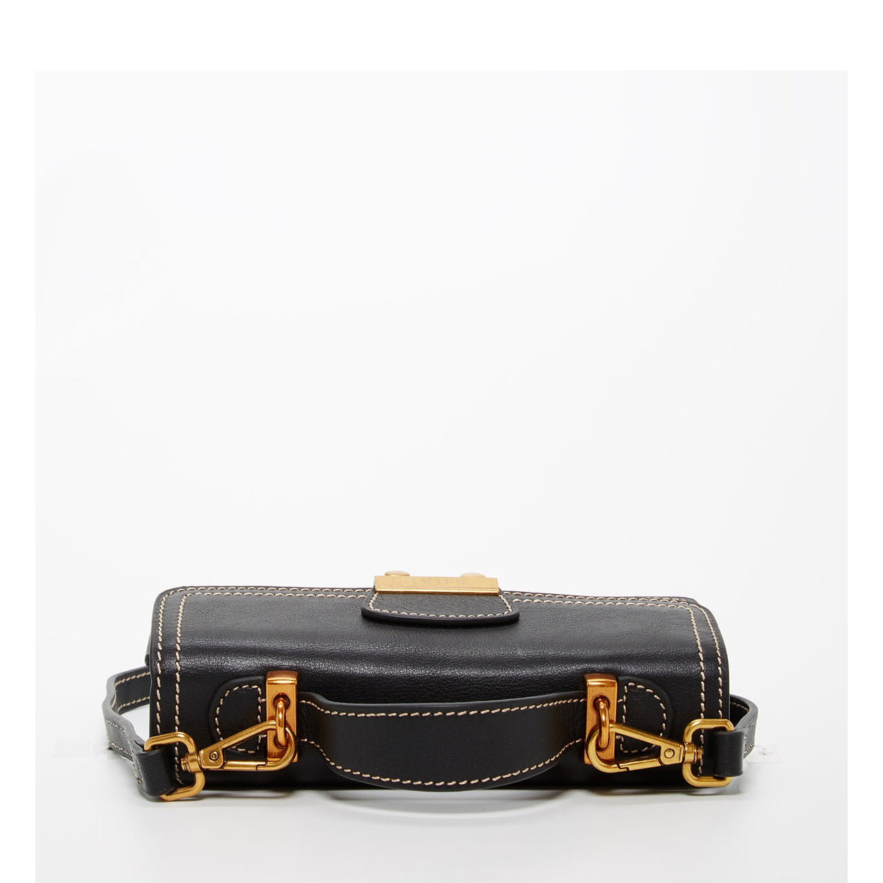 Black Mini Leather Bag -