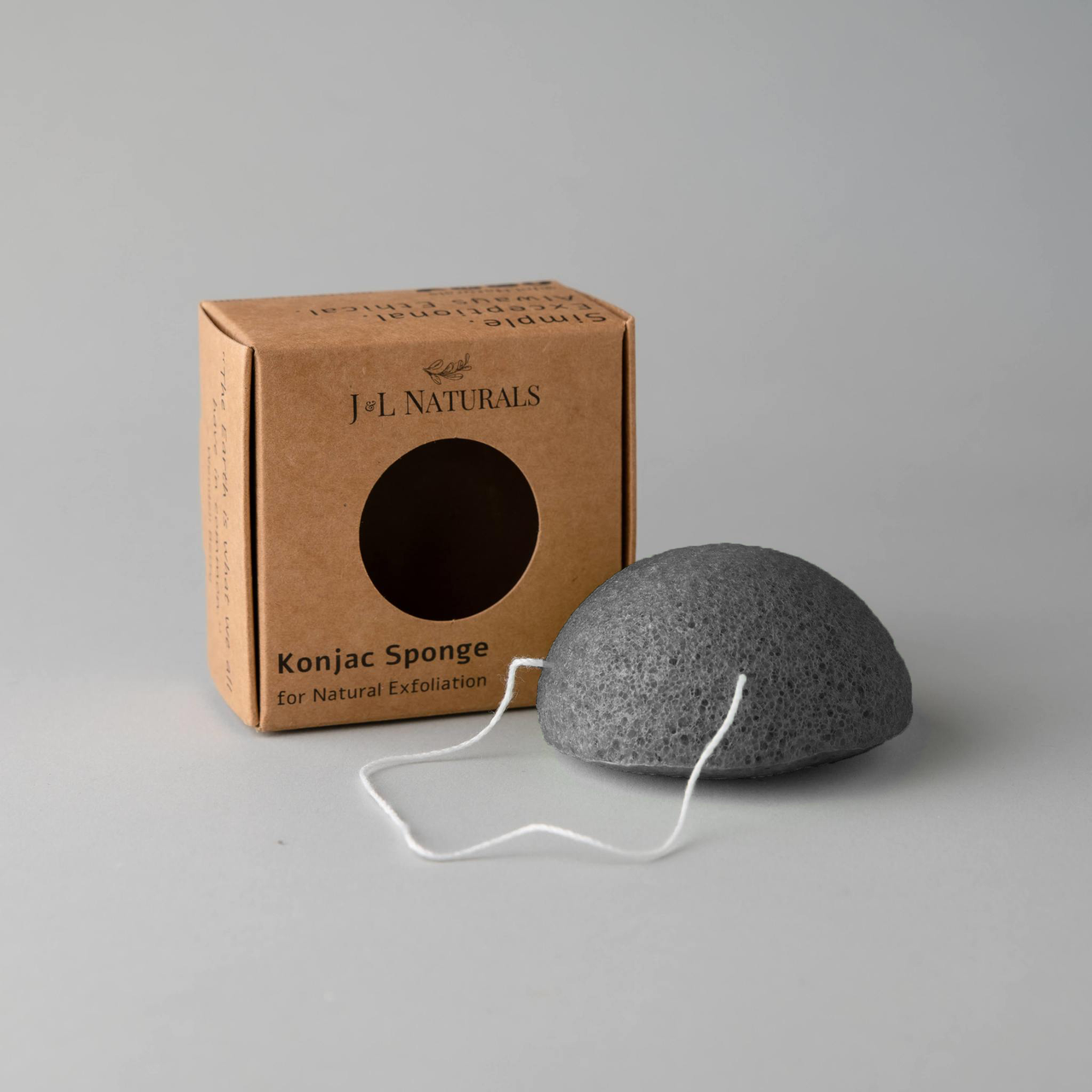 J & L Naturals - Konjac Sponge - 6 TYPES / COLORS -