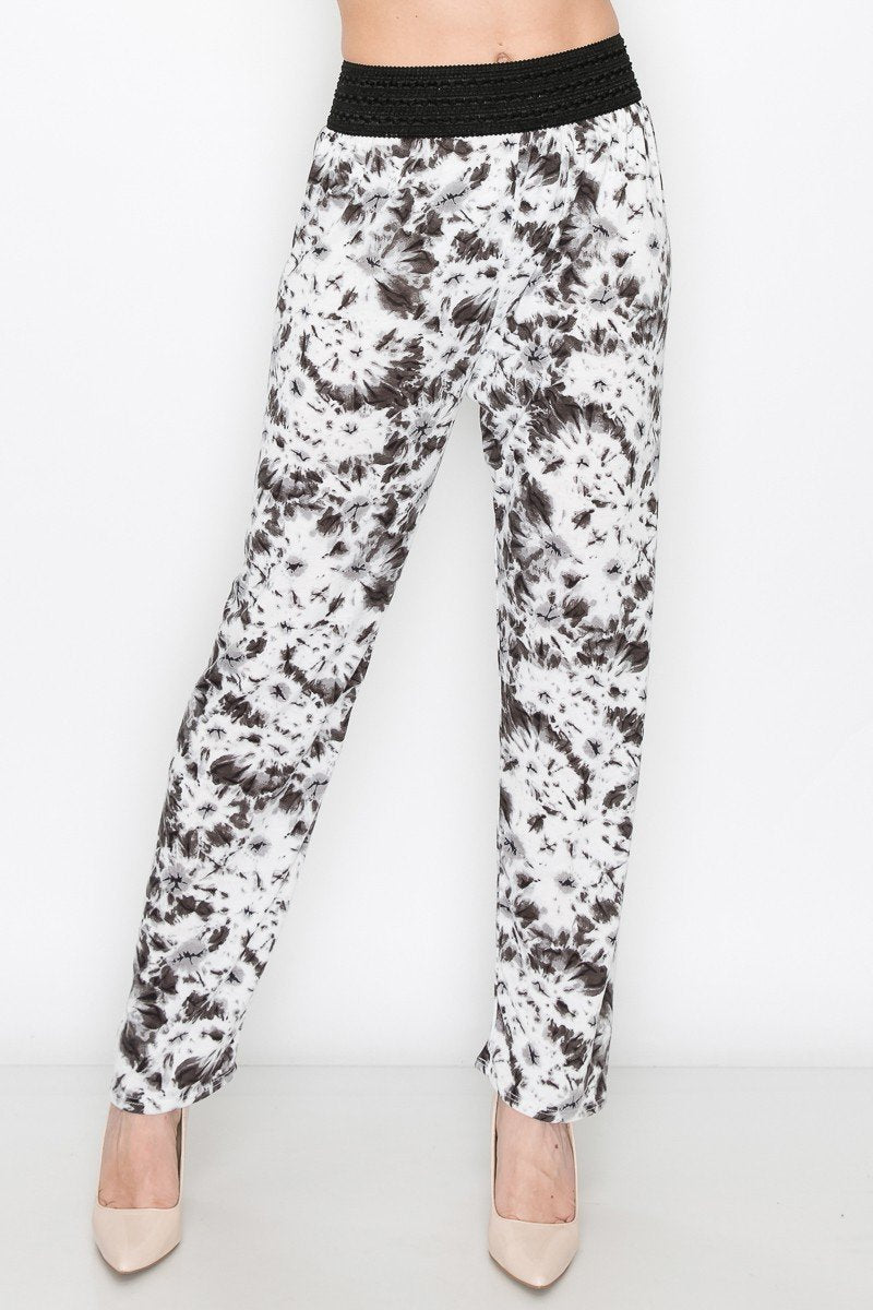 Stylespect - Tie Dye Print Pants - 1 COLOR -