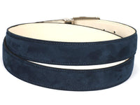 Thumbnail for PAUL PARKMAN - Men's Navy Suede Belt -