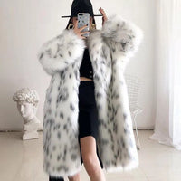 Thumbnail for Sharon Tatem - Thickened Plush Long Overcoat - Autumn and Winter - Faux Fur Coat - 1 COLOR -