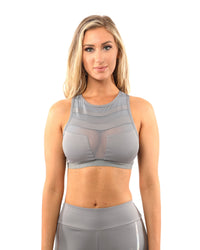 Thumbnail for Savoy - Laguna Sports Bra - Grey - 1 COLOR -