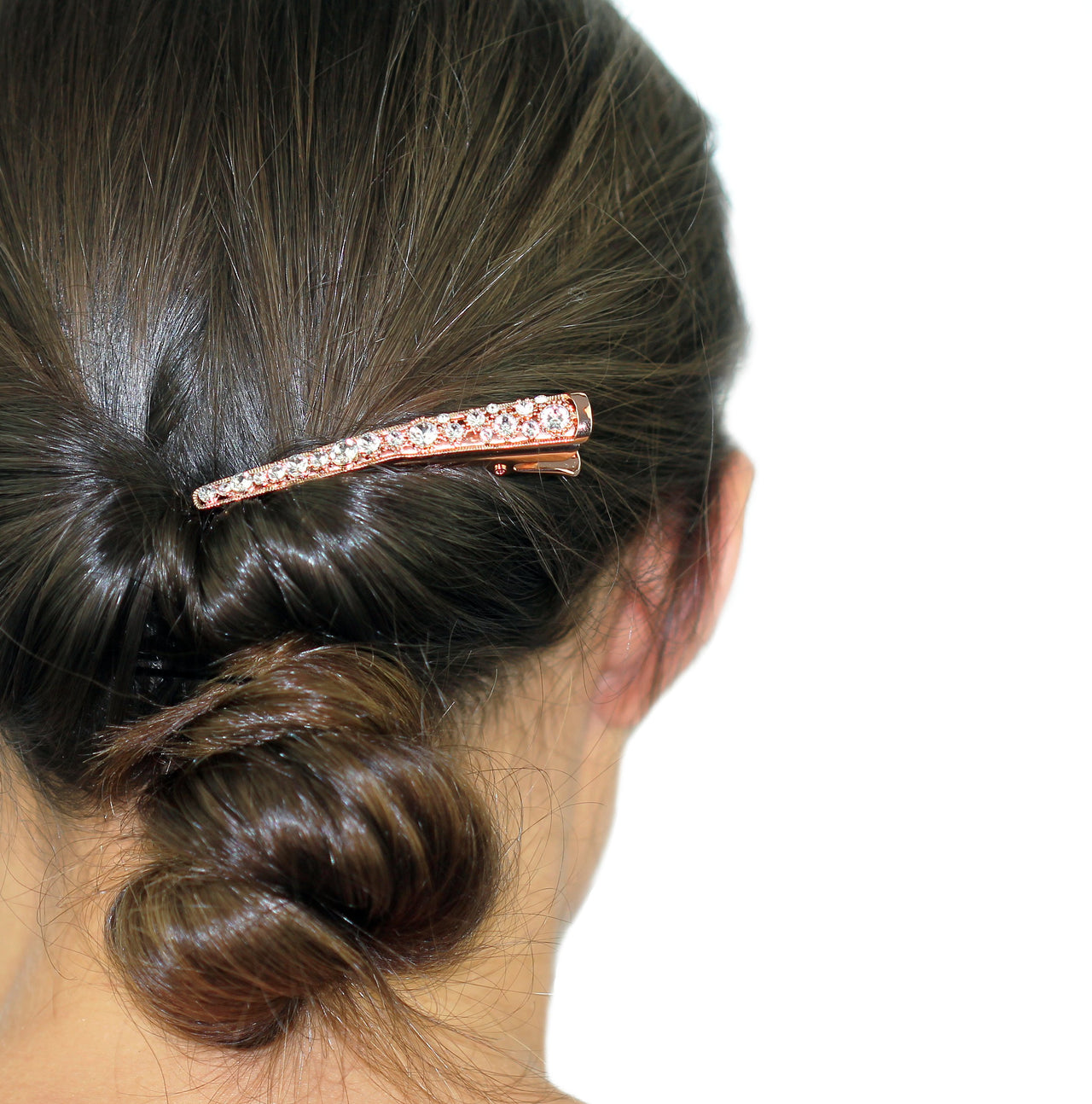 KRISTIN PERRY - Crystal Hair Clip - 3 FINISHES -