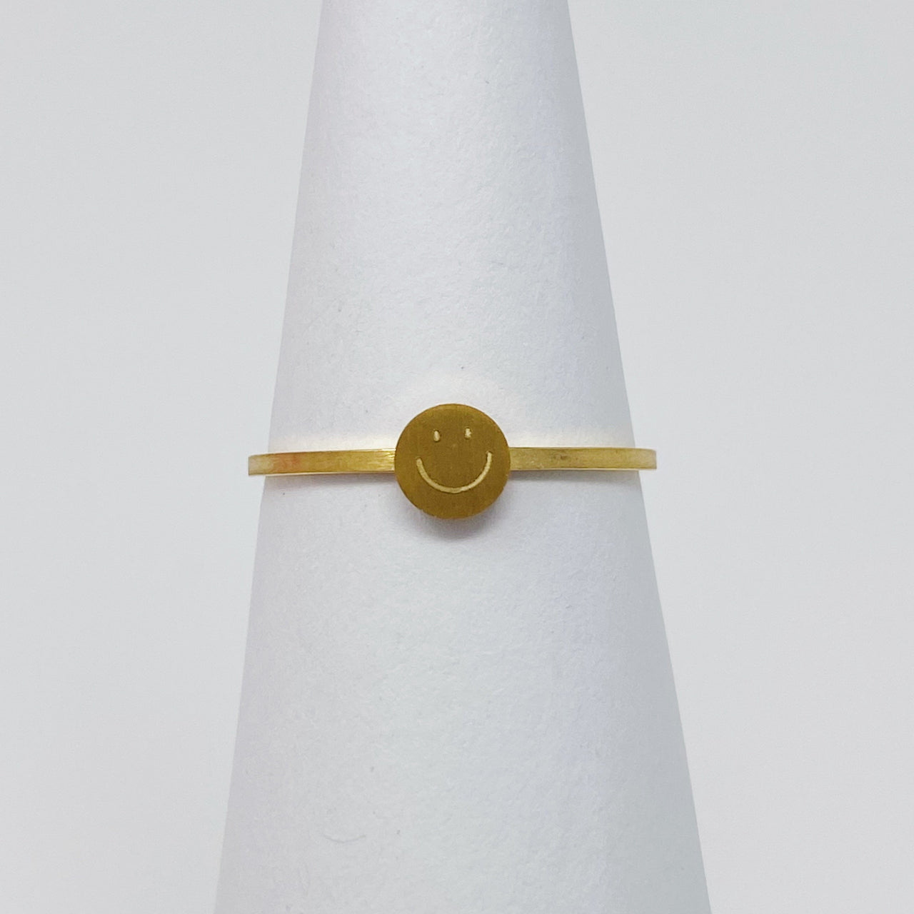 Tiny Disc Stackable Ring - 3 SYMBOLS