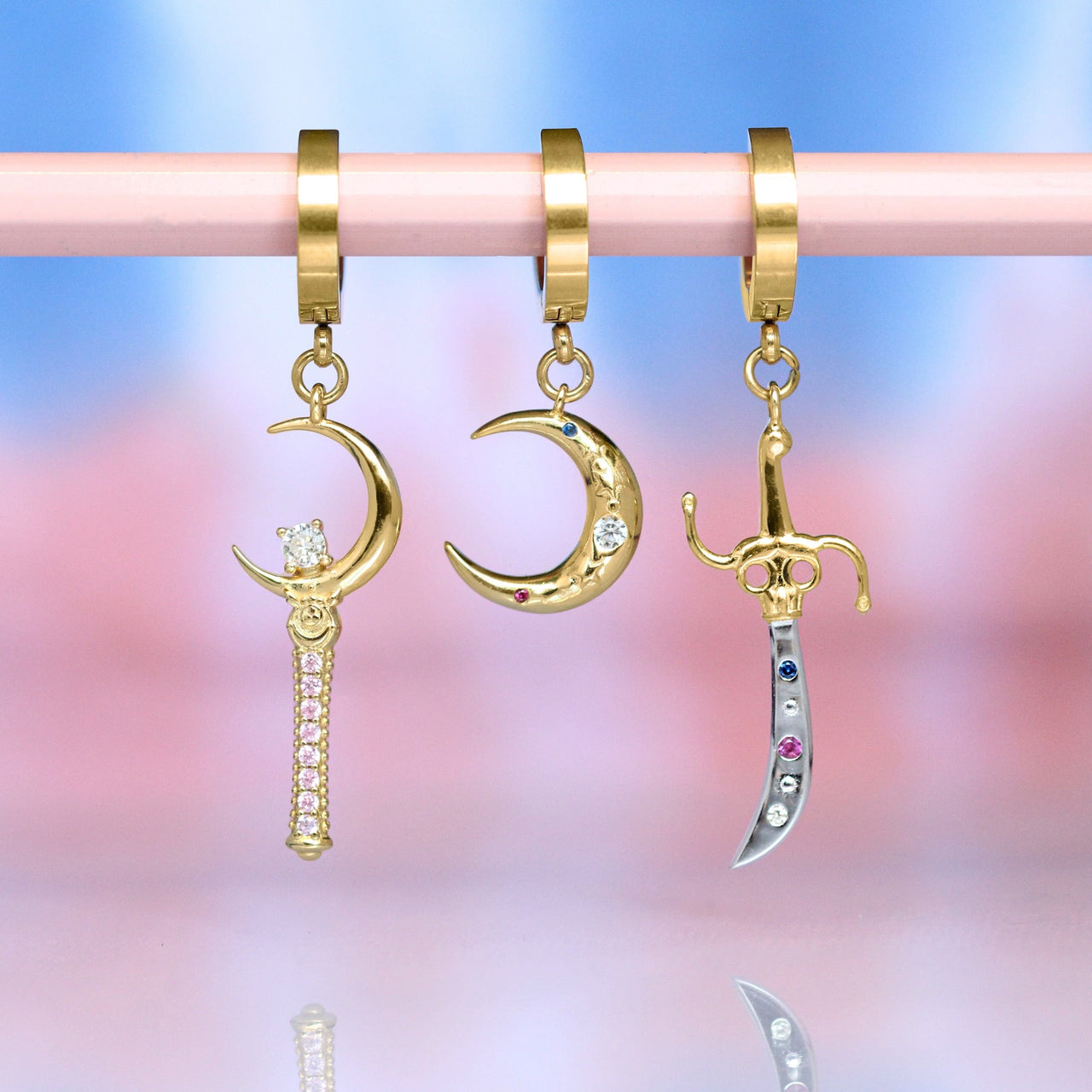 Mister - Space Sword Earring - 2 COLORS -