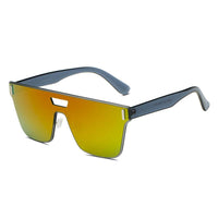 Thumbnail for Devon | S2075 - Retro Square Mirrored Sunglasses - 4 COLORS -