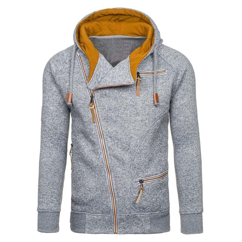 Casual Long Sleeve Mens Hoodie Sweatshirt -  [30 DAY DELIVERY]  - 3 COLORS -