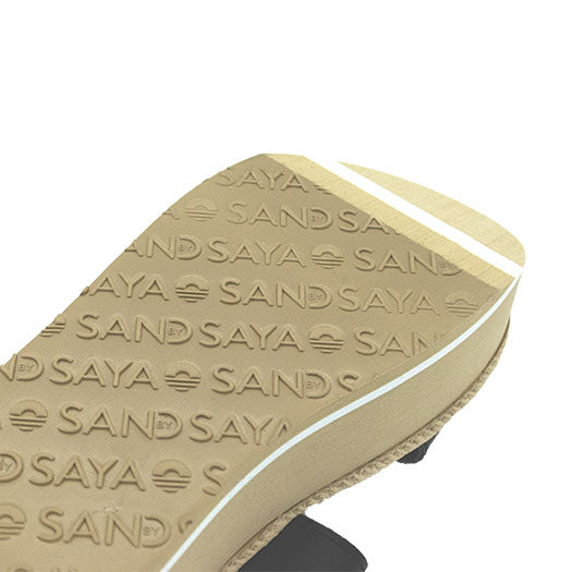 SAND BY SAYA N.Y. - Palm Tree Ex- Rhinestone Crystal Embellished Espadrille Platform Heel Wedge for Women - 2 COLORS -