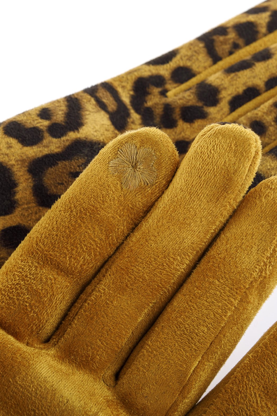 Riah Fashion - Smart Touch Leopard Gloves - 4 COLORS -