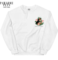 Thumbnail for Sweatshirt - Lady With Black Cat(upper Right) - 7 COLORS -