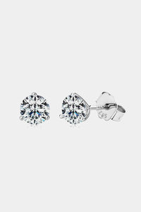 Thumbnail for Moissanite 925 Sterling Silver Stud Earrings