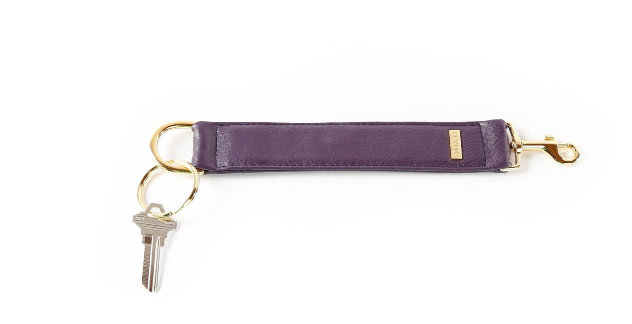 Keyper - Pretty Purple Vegan Leather KEYPER® Key Ring - 2 OPTIONS -