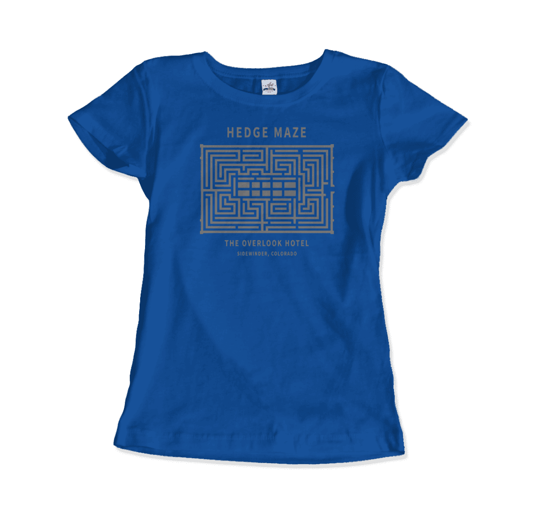 Hedge Maze, the Overlook Hotel - The Shining Movie T-Shirt - 6 COLORS -