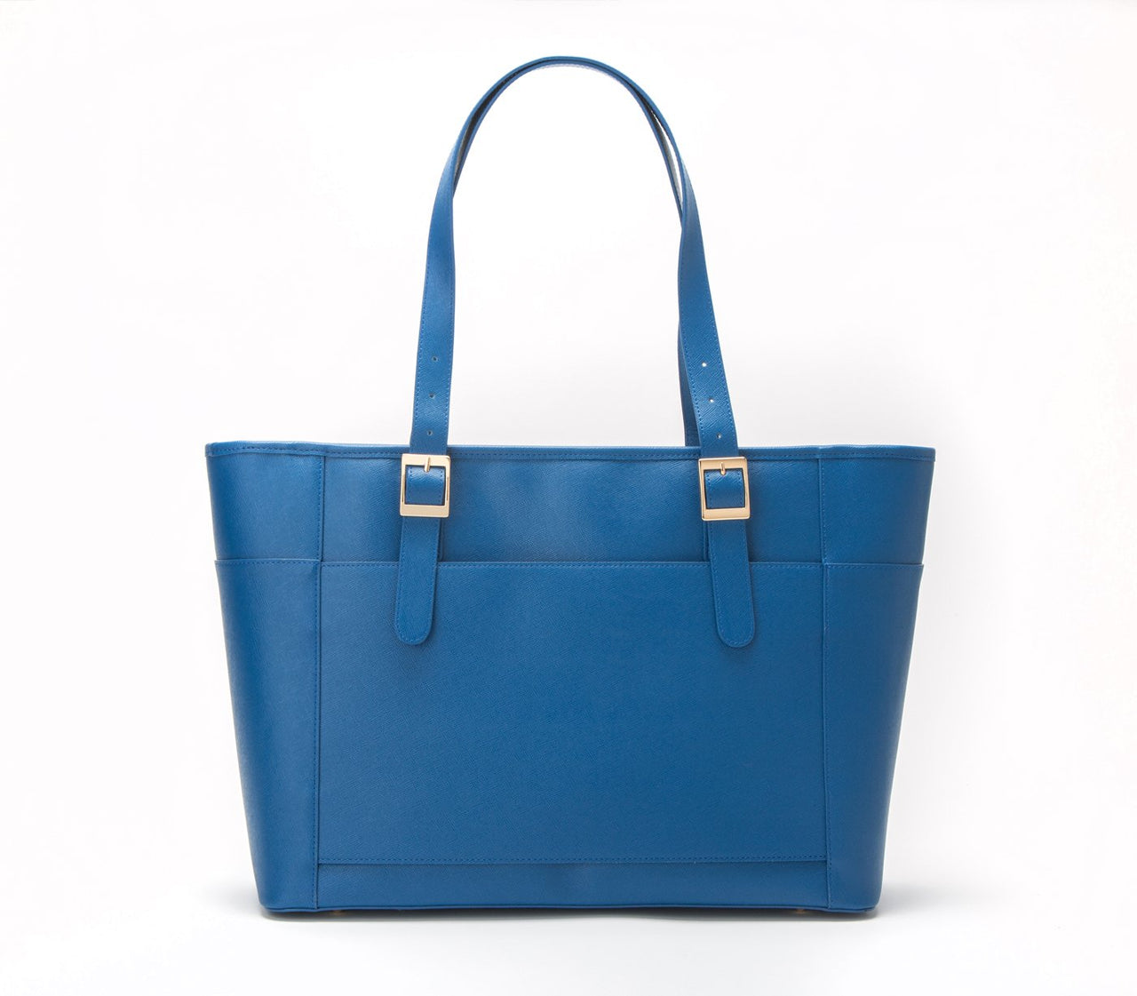 GUNAS NEW YORK - Miley - Blue Vegan Leather Laptop Bag 1 COLOR -