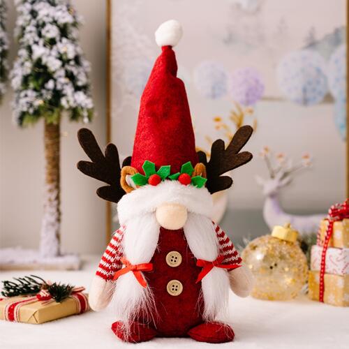 Christmas Pointed Hat Gnome Ornaments - [5-10 DAY DELIVERY] - T - 5 TYPES/STYLES -