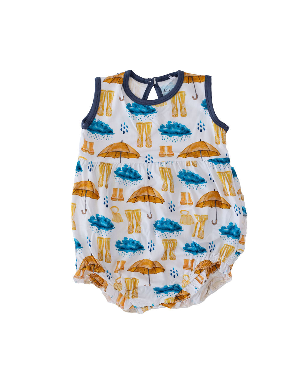 Eclipse Kids - Bubble Romper - Rainy Days -