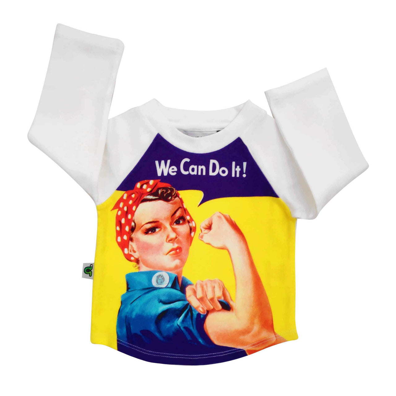 Raglan Top - Lil Kid - We Can Do It! - 1 COLOR -