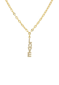 Thumbnail for LATELITA - Love Pendant Necklace Gold -