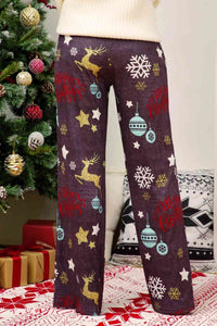 Thumbnail for Christmas Straight Leg Pants - T - 3 COLORS -