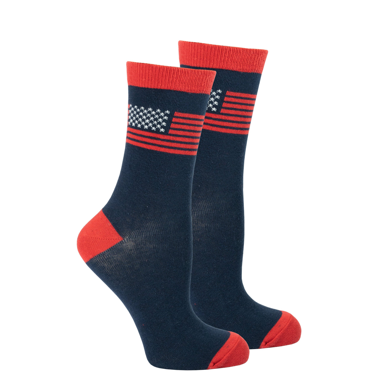 Women's USA Flag Socks - 1 COLOR -