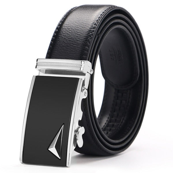 [DWTS] - Genuine Leather Belts for Men - Automatic Leather Belt - [15 DAY DELIVERY] - 10 BUCKLES / COLORS -