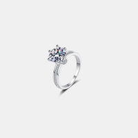 Thumbnail for 3 Carat Moissanite 925 Sterling Silver Ring