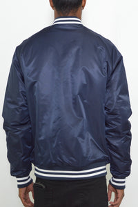 Thumbnail for Classic Varsity Windbreaker Bomber Jacket - 1 COLOR -