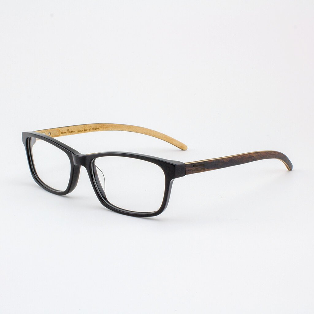 Tommy Owens - Lee - Acetate & Wood Eyeglasses - 3 COLORS -