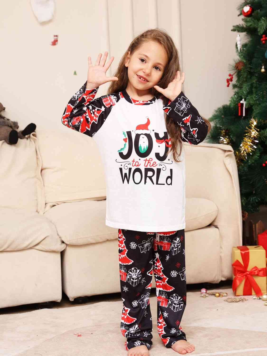 TODDLER JOY TO THE WORLD Graphic Two-Piece Set - T -