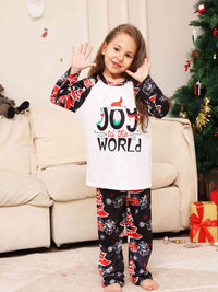 Thumbnail for TODDLER JOY TO THE WORLD Graphic Two-Piece Set - T -