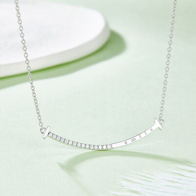 Moissanite 925 Sterling Sliver Necklace