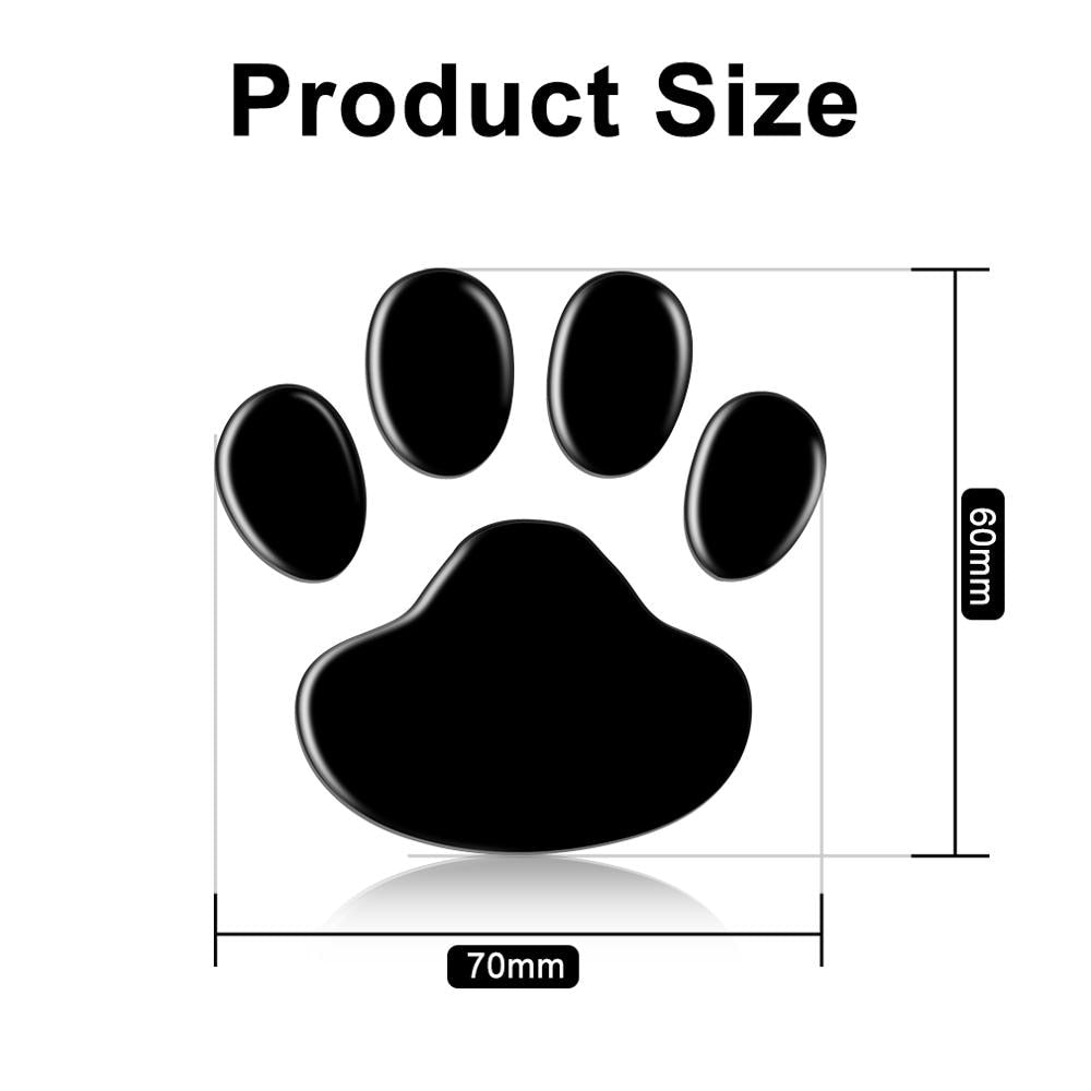 1 pair/Set 3D Stickers Paw - Bear Foot Prints Footprint Decal Car Stickers - [29 DAY DELIVERY] - 4 COLORS -