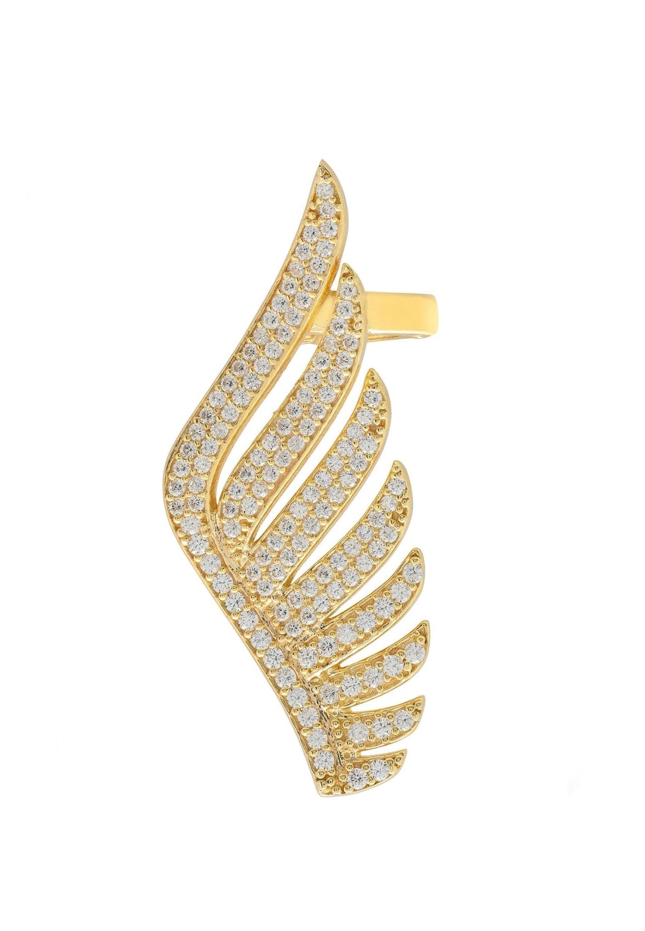 LATELITA - Athena Angel Wing Single Ear Climber Gold (LEFT) - 1 PC. -