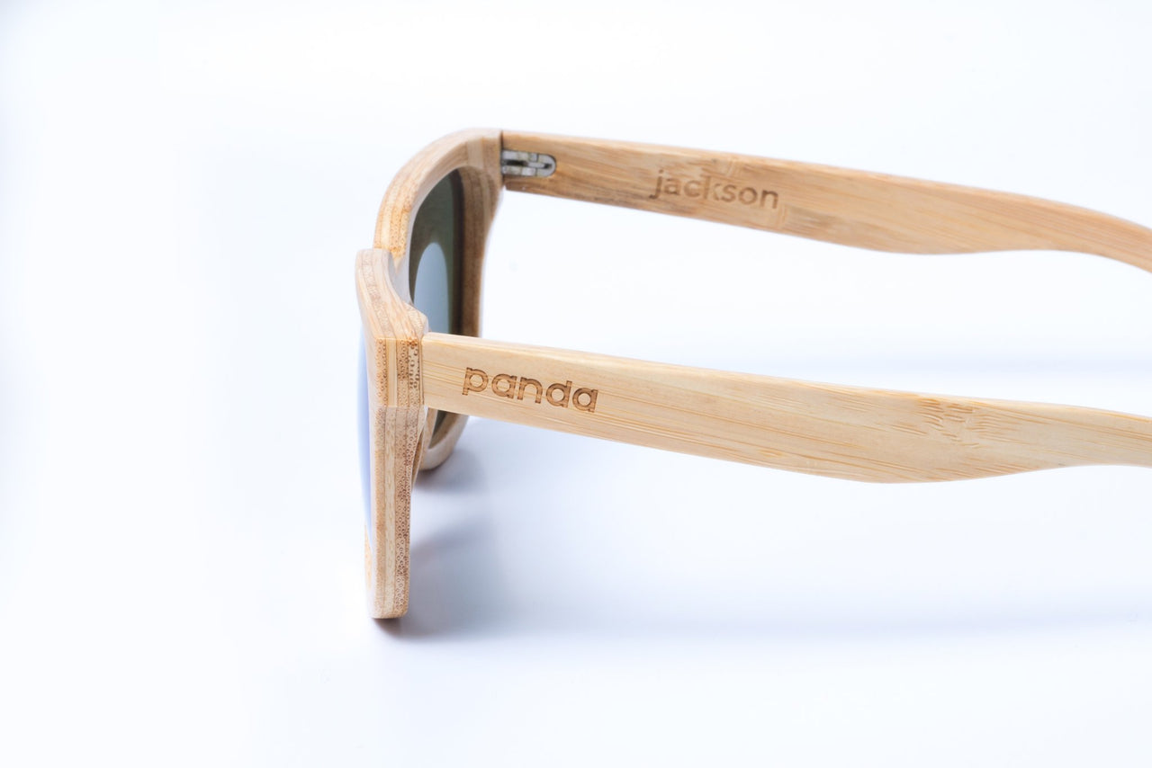 PANDA - Jackson Bamboo Sunglasses - 4 COLORS -