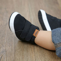 Thumbnail for Fuzzy Velcro Kid Sneakers - T - 4 COLORS -