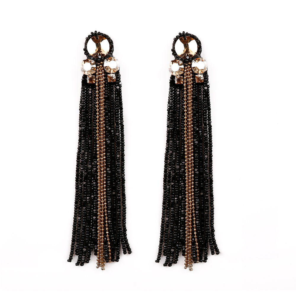 BEGADA - Sheen Tasseled Earrings -