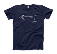 Thumbnail for Pablo Picasso Dachshund Dog (Lump) Artwork T-Shirt - 6 COLORS