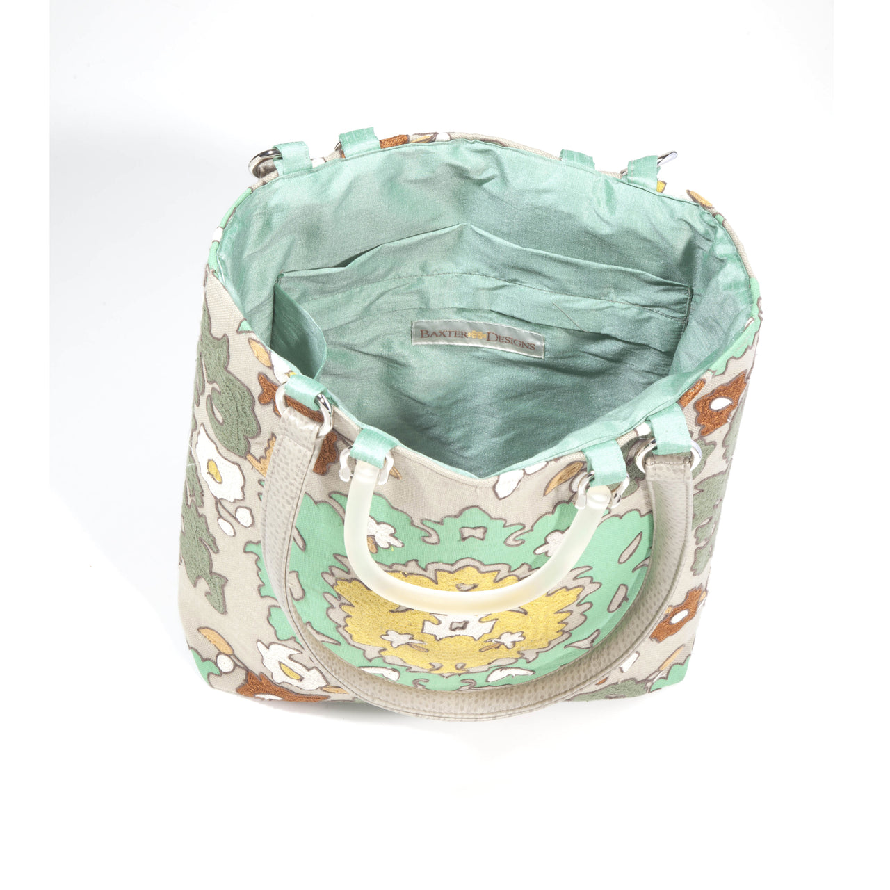 Bohemian Green Large Tote - 1 COLOR -