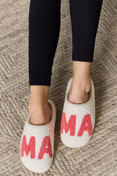 Melody MAMA Pattern Cozy Slippers - T - 1 COLOR -