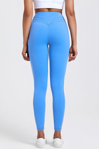 Thumbnail for High Waist Active Leggings - T - 7 COLORS -