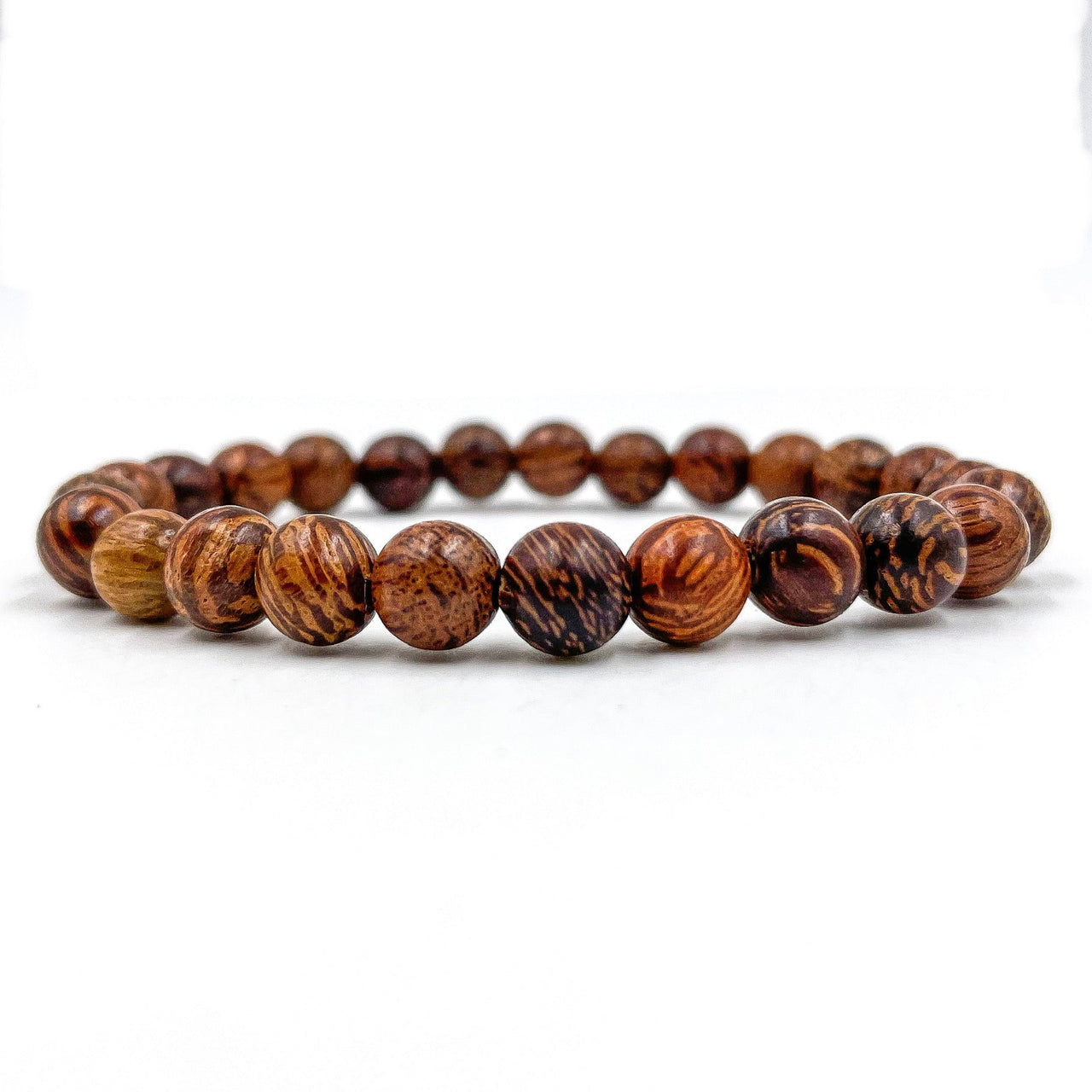 Union - Coconut Palm Wood Mala Beaded Bracelet -