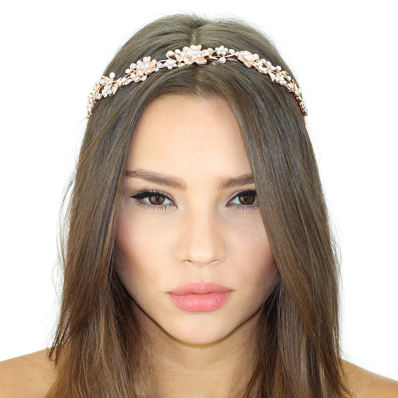 KRISTIN PERRY - Crystal Vines Headpiece -